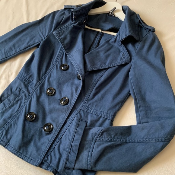 H&M Navy jacket (small) - Picture 1 of 3